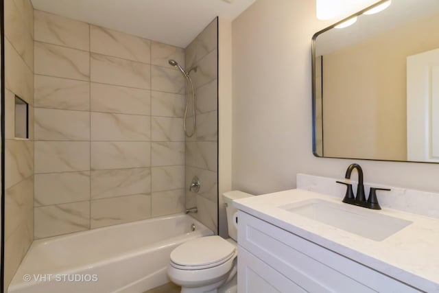 2509 Oak Trails Dr, Aurora, IL 60506 - full bathroom with vanity and shower / washtub combination