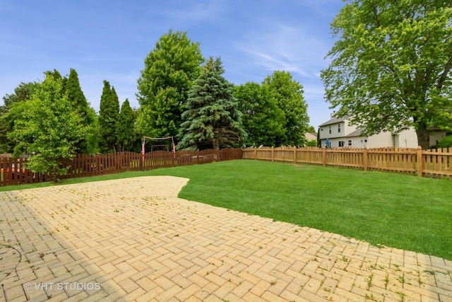 2509 Oak Trails Dr, Aurora, IL 60506 - fenced backyard featuring a patio area