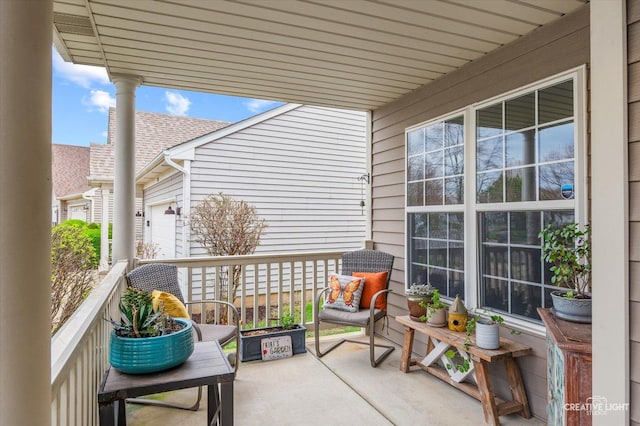 204 Fairwind Dr, Montgomery, IL 60538 - balcony with a porch