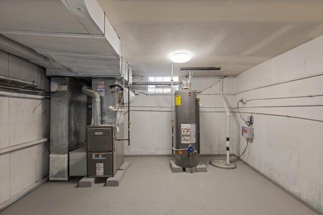 7241 N Kilpatrick Ave, Lincolnwood, IL 60712 - utilities featuring heating unit and gas water heater