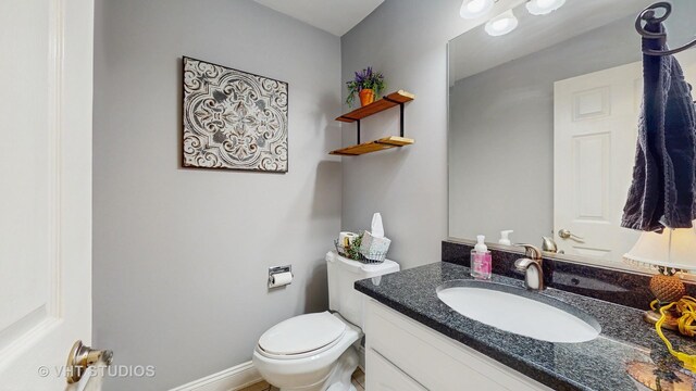 1734 Nashville Ln, Crystal Lake, IL 60014 - bathroom with toilet and vanity