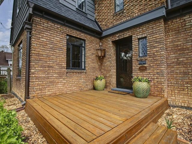 517 S Washington St, Wheaton, IL 60187 - view of wooden terrace