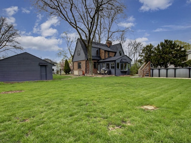 517 S Washington St, Wheaton, IL 60187 - view of yard