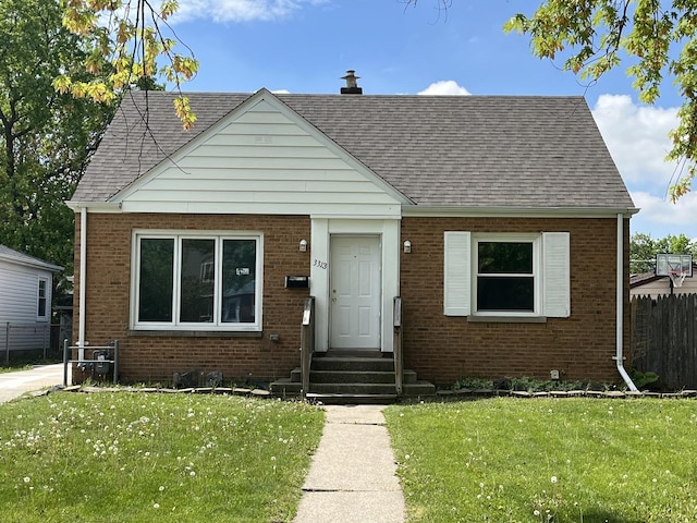 3313 178th St, Lansing, IL 60438 - bungalow-style house featuring brick siding and a shingled roof