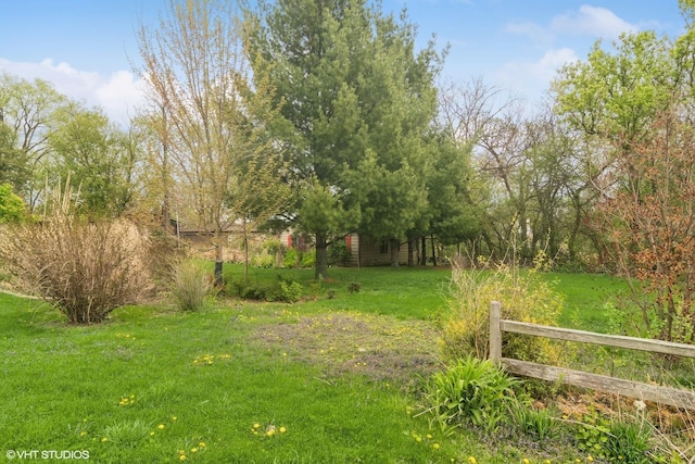 view of yard