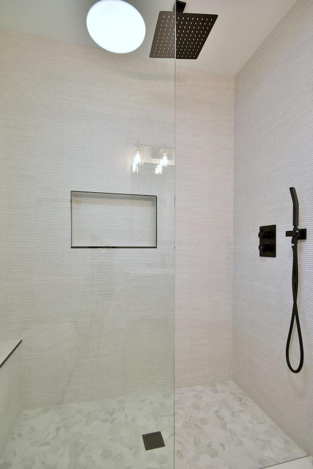 full bath with a walk in shower