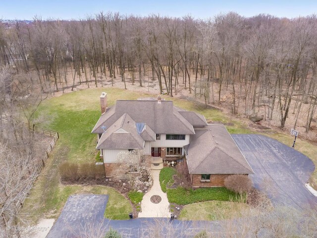 drone / aerial view