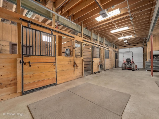 view of stable
