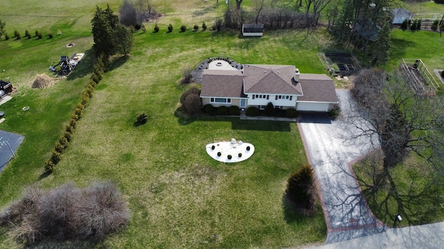 drone / aerial view