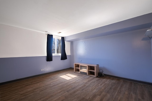 2532 Lee St, Woodridge, IL 60517 - additional living space featuring wood finished floors, visible vents, and baseboards