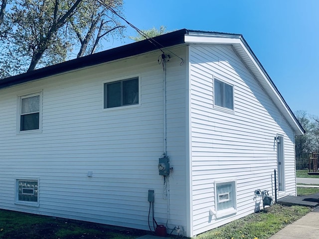 view of property exterior