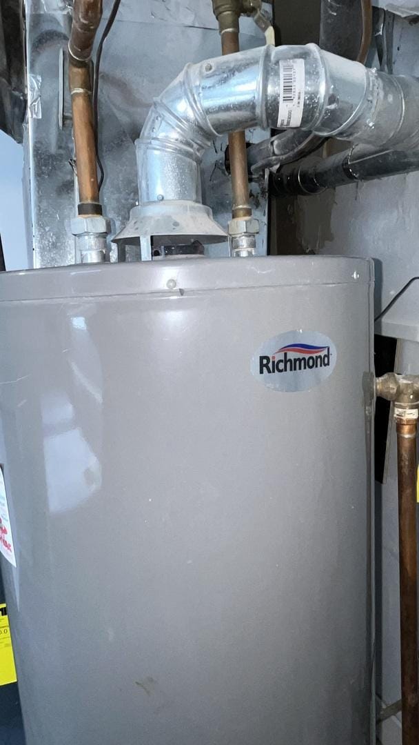 utilities featuring water heater