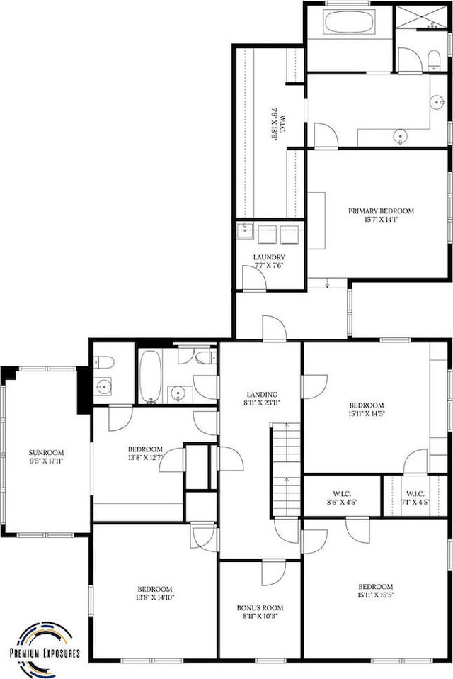 915 W Clark St, Champaign, IL 61821 - floor plan / room layout