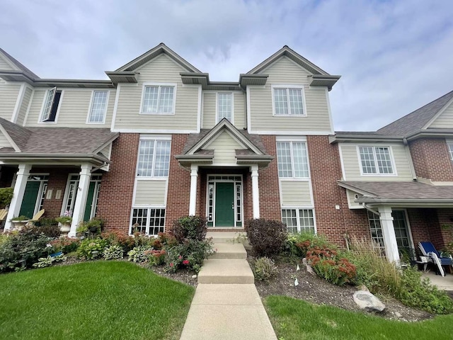 15753 Scotsglen Rd, Orland Park, IL 60462 - view of front of property with a front lawn and brick siding
