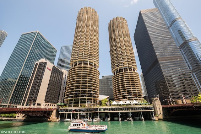 300 N State St Unit 3827, Chicago, IL 60654 - property's view of city featuring a water view