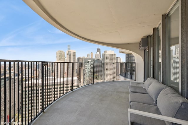 300 N State St Unit 3827, Chicago, IL 60654 - balcony with a city view