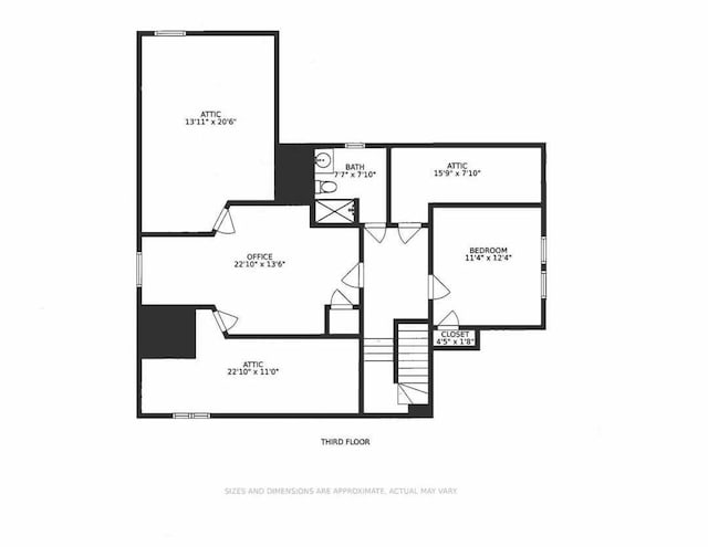 938 Edgemere Ct, Evanston, IL 60202 - floor plan / room layout