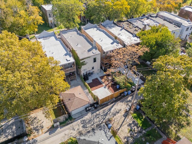 aerial view