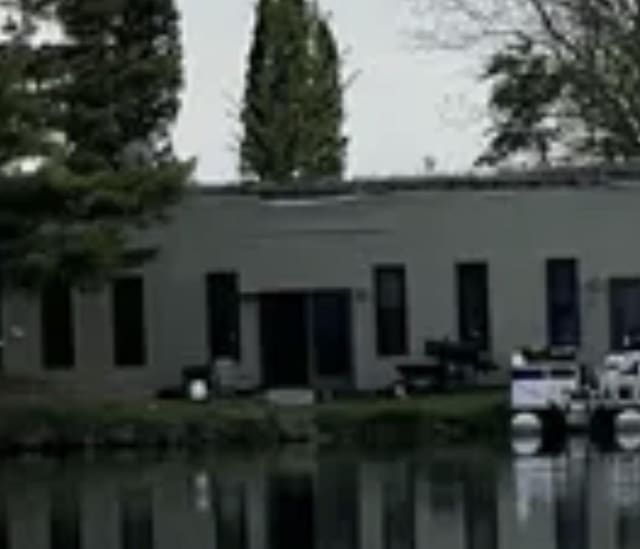 18721 N 800 E Rd, Carlock, IL 61725 - view of building exterior with a water view