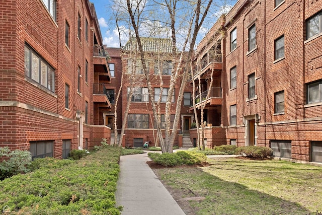 view of property