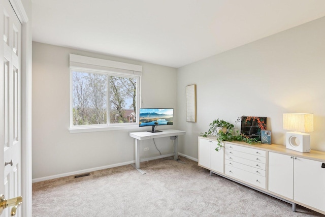 34457 N Bluestem Rd, Round Lake, IL 60073 - bedroom featuring visible vents, baseboards, and light carpet