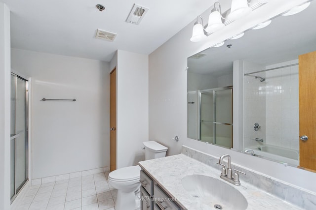 7841 W 157th St Unit 303, Orland Park, IL 60462 - full bathroom with toilet, tile patterned flooring, and vanity