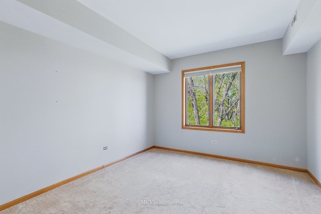 7841 W 157th St Unit 303, Orland Park, IL 60462 - spare room with light carpet and baseboards