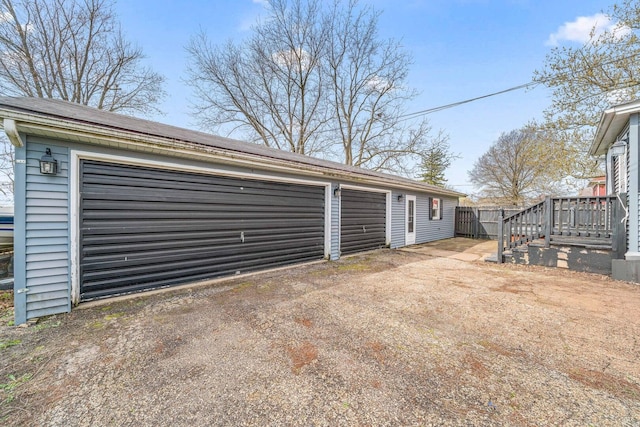 2523 Woods St, West Brooklyn, IL 61378 - view of detached garage