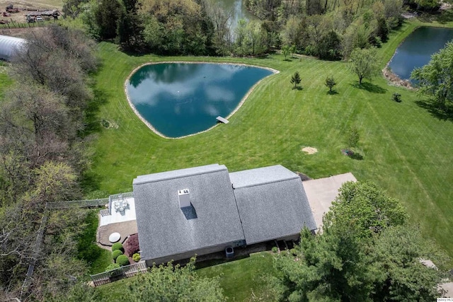 5620 Ridgeline Dr, Quincy, IL 62305 - bird's eye view of a large body of water