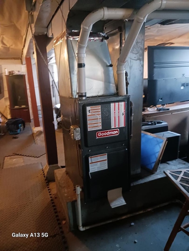 utilities featuring heating unit