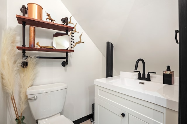 5802 Tennessee Ave, Clarendon Hills, IL 60514 - half bath featuring toilet and vanity