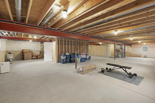 4220 166th Ln, Lowell, IN 46356 - view of unfinished below grade area