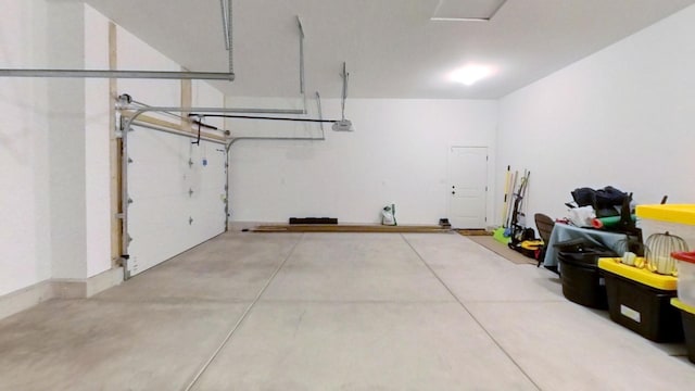 4220 166th Ln, Lowell, IN 46356 - garage with a garage door opener