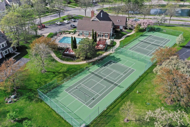 drone / aerial view