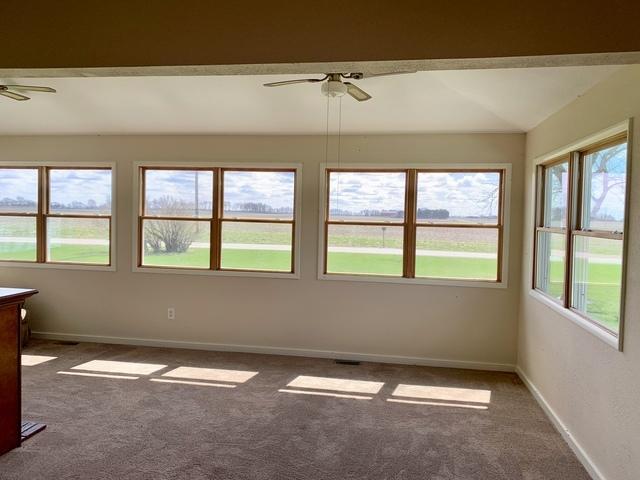 2700 E 600 N Rd, Milford, IL 60953 - view of unfurnished sunroom