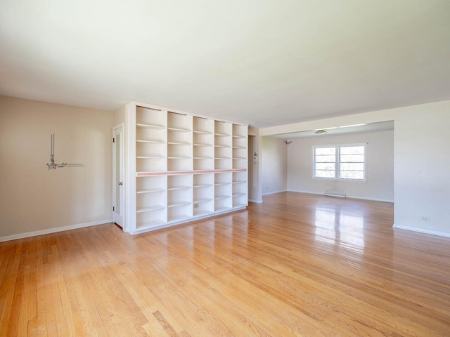 751 Cedar Ln, Chicago Heights, IL 60411 - spare room featuring light wood-style floors, visible vents, and baseboards