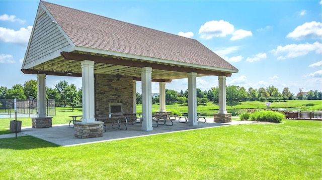 9303 Enstrom Ln, Huntley, IL 60142 - view of home's community with a gazebo
