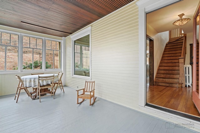 9515 S Damen Ave, Chicago, IL 60643 - sunroom / solarium with radiator