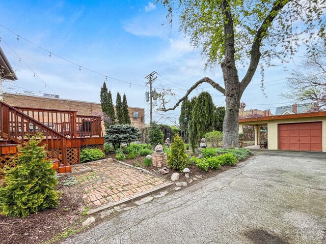 9515 S Damen Ave, Chicago, IL 60643 - exterior space featuring a wooden deck