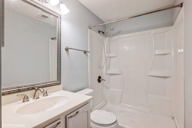 5116 Beechwood Ave, Gurnee, IL 60031 - full bath with toilet, a shower, and vanity
