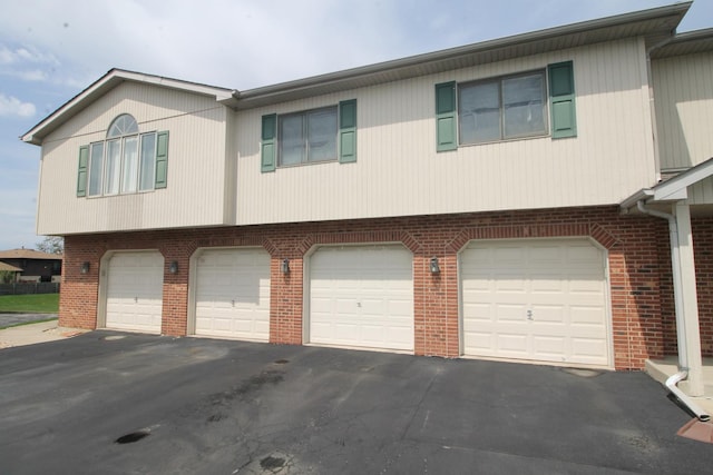 exterior space featuring driveway