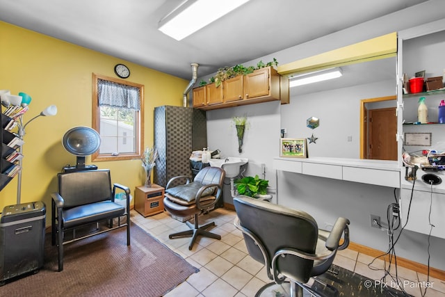 3518 James Way, Johnsburg, IL 60051 - interior space with light tile patterned floors