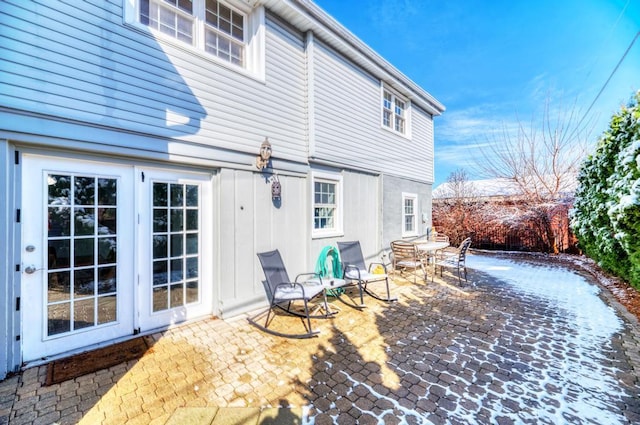 view of patio / terrace featuring outdoor dining space