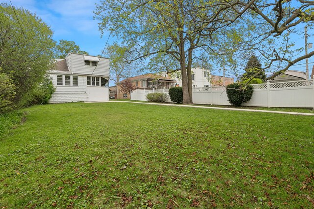 1127 Lathrop Ave, Forest Park, IL 60130 - view of yard with fence