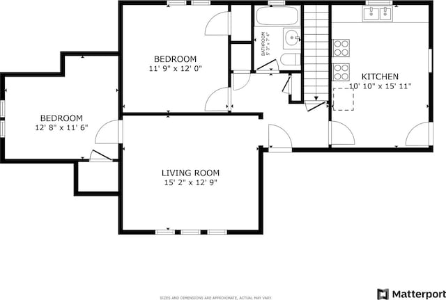 1127 Lathrop Ave, Forest Park, IL 60130 - view of layout