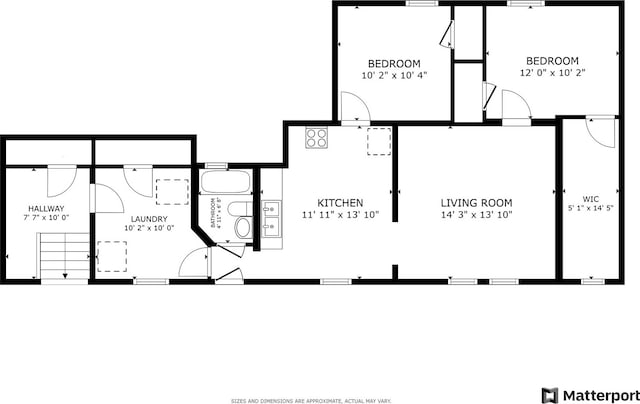 1127 Lathrop Ave, Forest Park, IL 60130 - floor plan