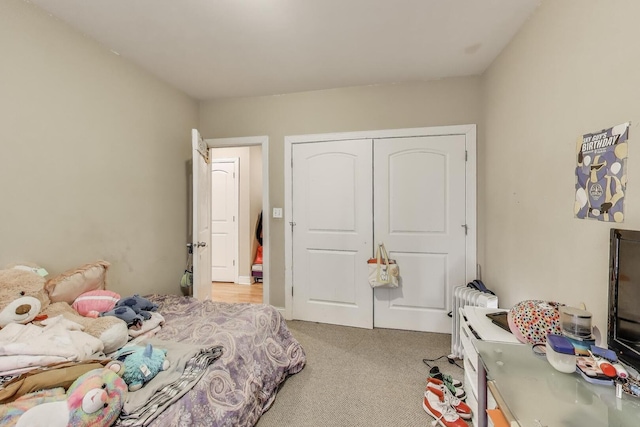6527 S Drexel Ave, Chicago, IL 60637 - bedroom featuring light carpet and a closet