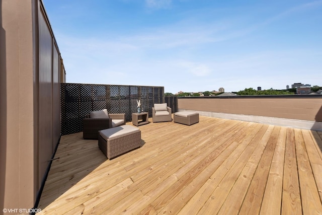 4816 S St Lawrence Ave Unit 302, Chicago, IL 60615 - view of wooden deck
