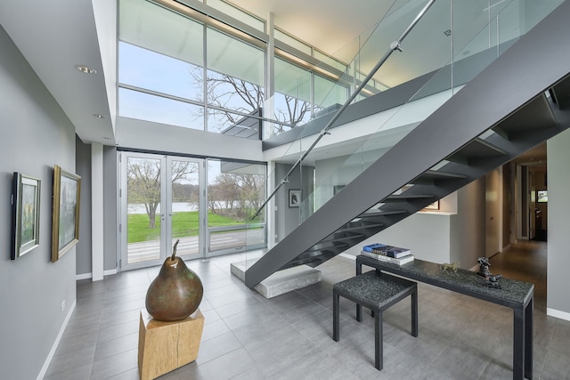 5N770 Pearson Dr, Wayne, IL 60184 - lobby with a water view and a high ceiling