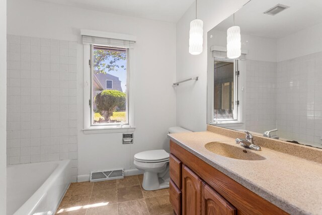 1204 Harrington Dr, Champaign, IL 61821 - bathroom with vanity and tile patterned floors